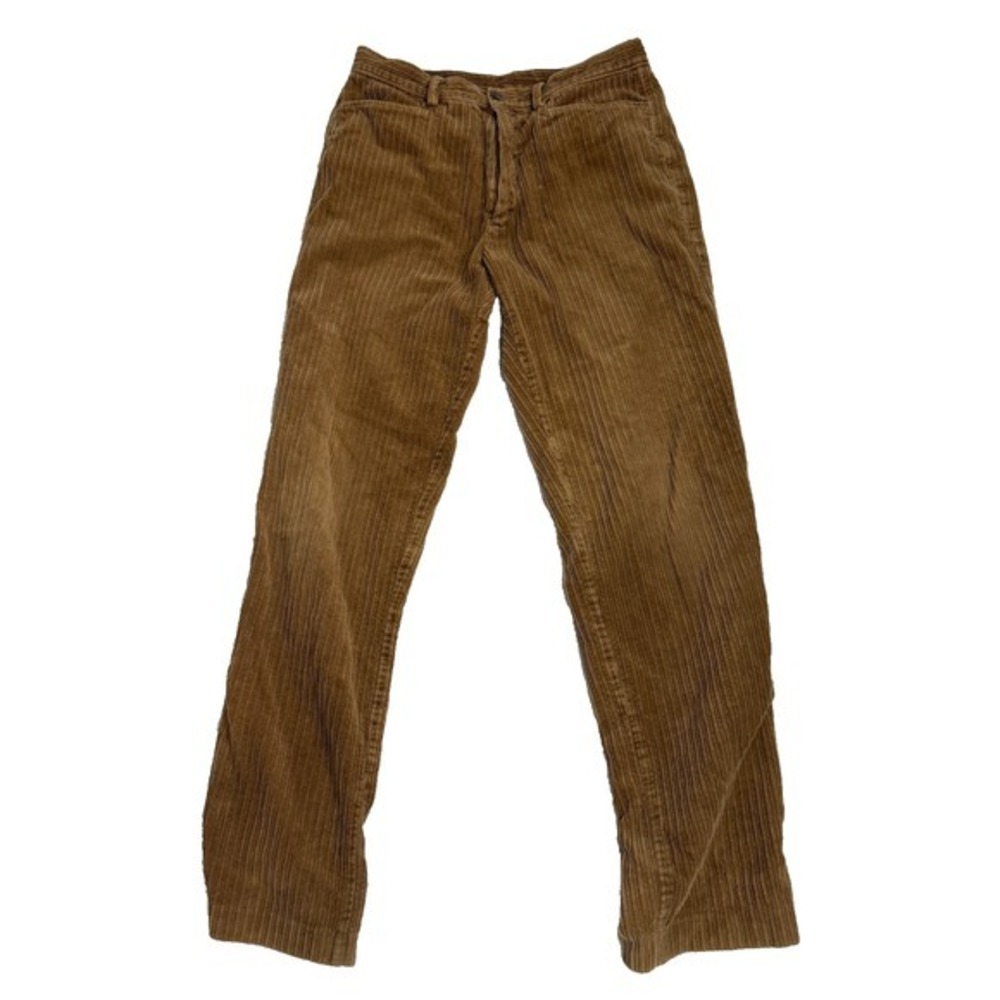 United Colors of Benetton Brown Wide Wale Corduroy Pants Made in Italy Mens 48
